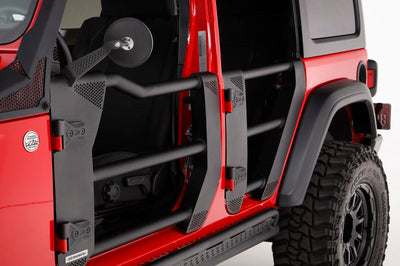 Go Rhino Jeep 18-21 Wrangler JLU/20-21 Gladiator JT Trailline Replacement Front Tube Door - Exterior Styling