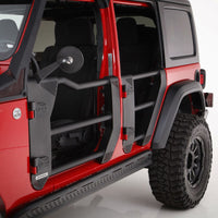 Go Rhino Jeep 18-21 Wrangler JLU/20-21 Gladiator JT Trailline Replacement Front Tube Door - Exterior Styling