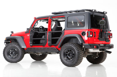 Go Rhino Jeep 18-21 Wrangler JLU/20-21 Gladiator JT Trailline Replacement Front Tube Door - Exterior Styling