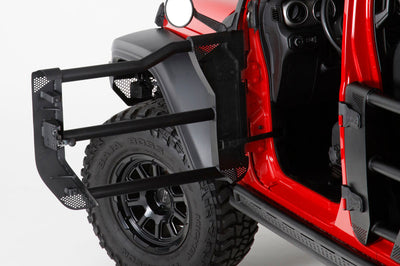 Go Rhino Jeep 18-21 Wrangler JLU/20-21 Gladiator JT Trailline Replacement Front Tube Door - Exterior Styling