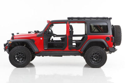 Go Rhino Jeep 18-21 Wrangler JLU/20-21 Gladiator JT Trailline Replacement Front Tube Door - Exterior Styling
