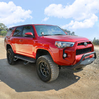 Go Rhino RB10 Running Boards - Tex Black - 4in Drop Down Steps (Pair) - Nerf Bars &