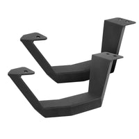 Go Rhino RB10 Running Boards - Tex Black - 4in Drop Down Steps (Pair) - Nerf Bars &
