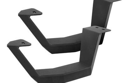 Go Rhino RB10 Running Boards - Tex Black - 4in Drop Down Steps (Pair) - Nerf Bars &