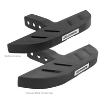 Go Rhino RB10 Slim Hitch Step - 18in. Long / Universal (Fits 2in. Receivers) - Tex. Blk - Winches & Hitches
