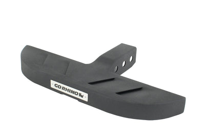 Go Rhino RB10 Slim Hitch Step - 18in. Long / Universal (Fits 2in. Receivers) - Tex. Blk - Winches & Hitches