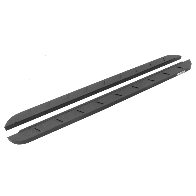 Go Rhino RB10 Slim Running Boards - Universal 87in. - Bedliner Coating - Nerf Bars &