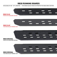 Go Rhino RB30 Running Boards 48in. - Tex. Blk (Boards ONLY/Req. Mounting Brackets) - Nerf Bars &