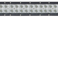 Go Rhino Universal 20in Double Row LED Light Bar - Black - Truck Bed Accessories