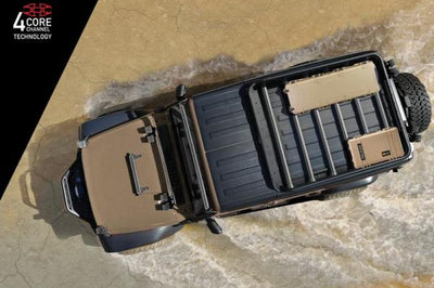 Go Rhino Universal 65in SRM 600 Basket Style Rack - Textured black - Roofs & Roof Accessories