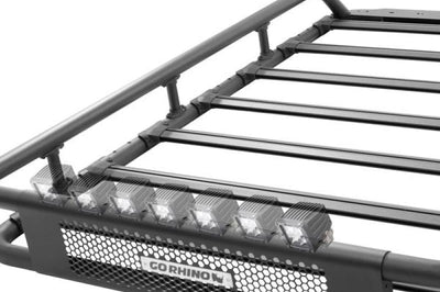 Go Rhino Universal 65in SRM 600 Basket Style Rack - Textured black - Roofs & Roof Accessories