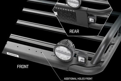 Go Rhino Universal 65in SRM 600 Basket Style Rack - Textured black - Roofs & Roof Accessories