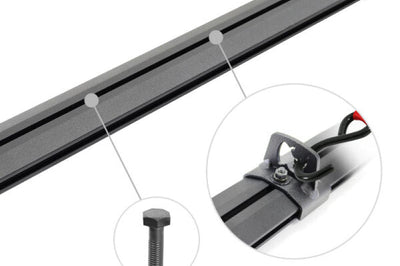 Go Rhino Universal XRS 37 3/4 Cross Rail Accessory Set - Tex. Black - Truck Bed Accessories