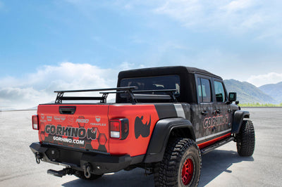 Go Rhino Universal XRS 37 3/4 Cross Rail Accessory Set - Tex. Black - Truck Bed Accessories