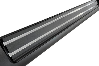 Go Rhino V-Series V3 Side Step - Universal 74in. (Fits 4DR) - Tex. Blk - Nerf Bars & Running Boards