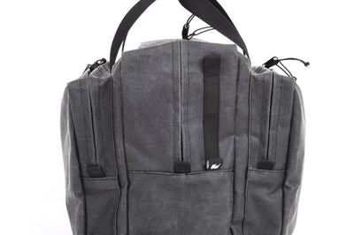 Go Rhino XVenture Gear Bag - Large (13x14x22in. Closed) 12oz Waxed Canvas - Black - Roofs & Roof Accessories