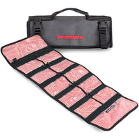 Go Rhino XVenture Gear First Aid Roll - Large (5x5in. Closed) 12oz Waxed Canvas - Black - Roofs & Roof Accessories