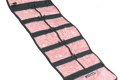 Go Rhino XVenture Gear First Aid Roll - Large (5x5in. Closed) 12oz Waxed Canvas - Black - Roofs & Roof Accessories