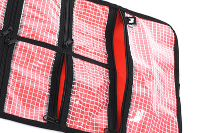 Go Rhino XVenture Gear First Aid Roll - Large (5x5in. Closed) 12oz Waxed Canvas - Black - Roofs & Roof Accessories