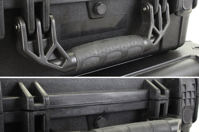 Go Rhino XVenture Gear Hard Case - Large 25in. / Lockable / IP67 / Automatic Air Valve - Tex. Black - Roofs & Roof