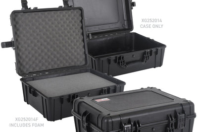 Go Rhino XVenture Gear Hard Case - Large 25in. / Lockable / IP67 / Automatic Air Valve - Tex. Black - Roofs & Roof