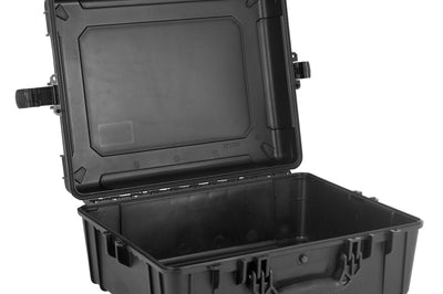 Go Rhino XVenture Gear Hard Case - Large 25in. / Lockable / IP67 / Automatic Air Valve - Tex. Black - Roofs & Roof