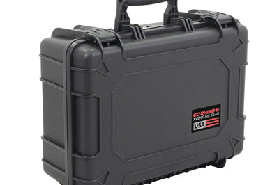 Go Rhino XVenture Gear Hard Case - Medium 18in. / Lockable / IP67 / Automatic Air Valve - Tex. Black - Roofs & Roof