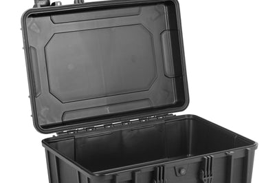 Go Rhino XVenture Gear Hard Case - Medium 18in. / Lockable / IP67 / Automatic Air Valve - Tex. Black - Roofs & Roof