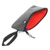Go Rhino XVenture Gear Zipped Pouch - Large (12in. Wide Pocket / 6.5in. Hand Strap) Canvas - Black - Roofs & Roof