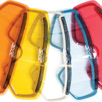 Eks Brand Go-x Dual-pane Vented Lens Blue Mirror - Apparel Collection