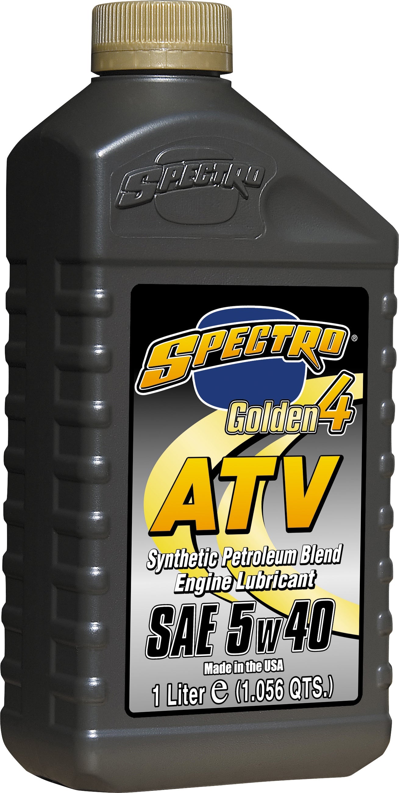 Spectro Golden Atv/utv/sno 4t 5w40 1 Lt - Tires & Wheels