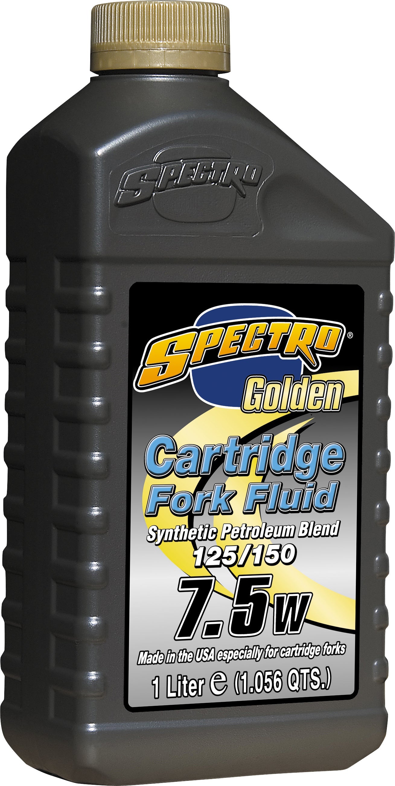 Spectro Golden Fork Oil 125/150 7.5w 1 Lt - Tires & Wheels