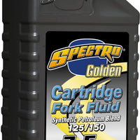 Spectro Golden Fork Oil 125/150 7.5w 1 Lt - Tires & Wheels
