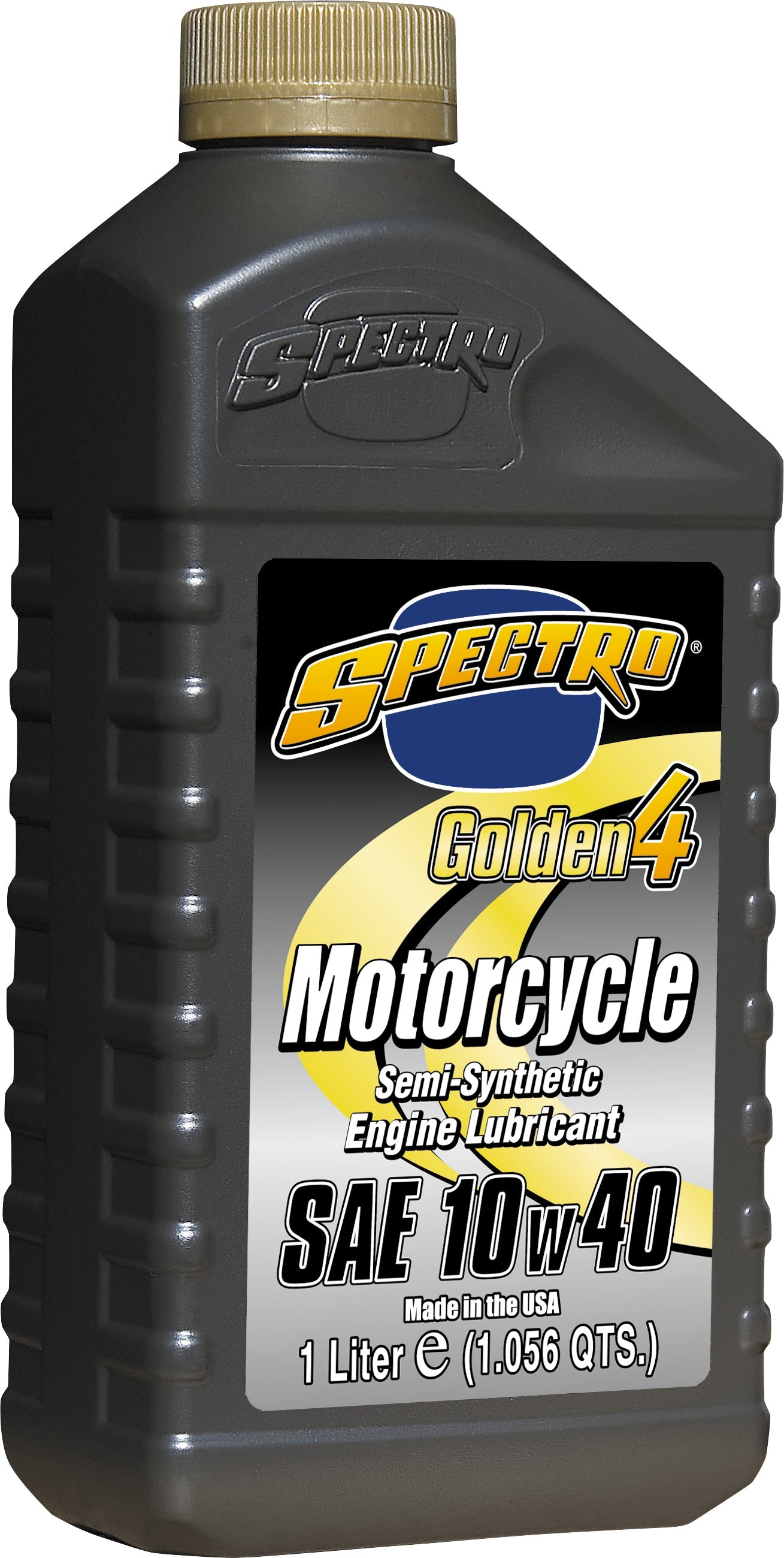 Spectro Golden M/c Semi- Syn 4t 10w40 1 Lt - Tires & Wheels