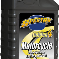 Spectro Golden M/c Semi- Syn 4t 10w40 1 Lt - Tires & Wheels