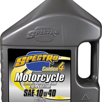 Spectro Golden M/c Semi- Syn 4t 10w40 4 Lt - Tires & Wheels