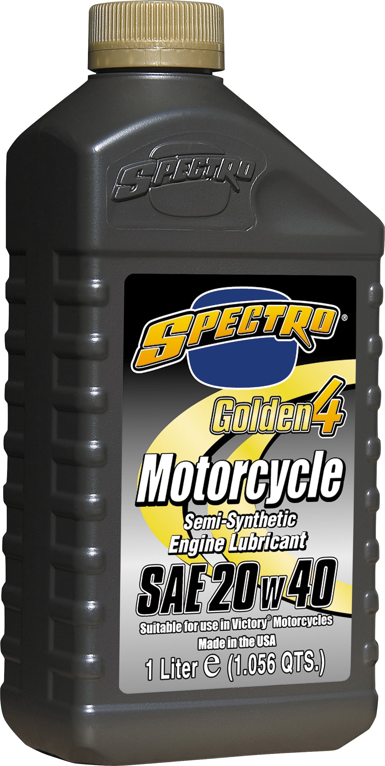 Spectro Golden M/c Semi- Syn 4t 20w40 1 Lt - Tires & Wheels