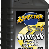 Spectro Golden M/c Semi- Syn 4t 20w40 1 Lt - Tires & Wheels