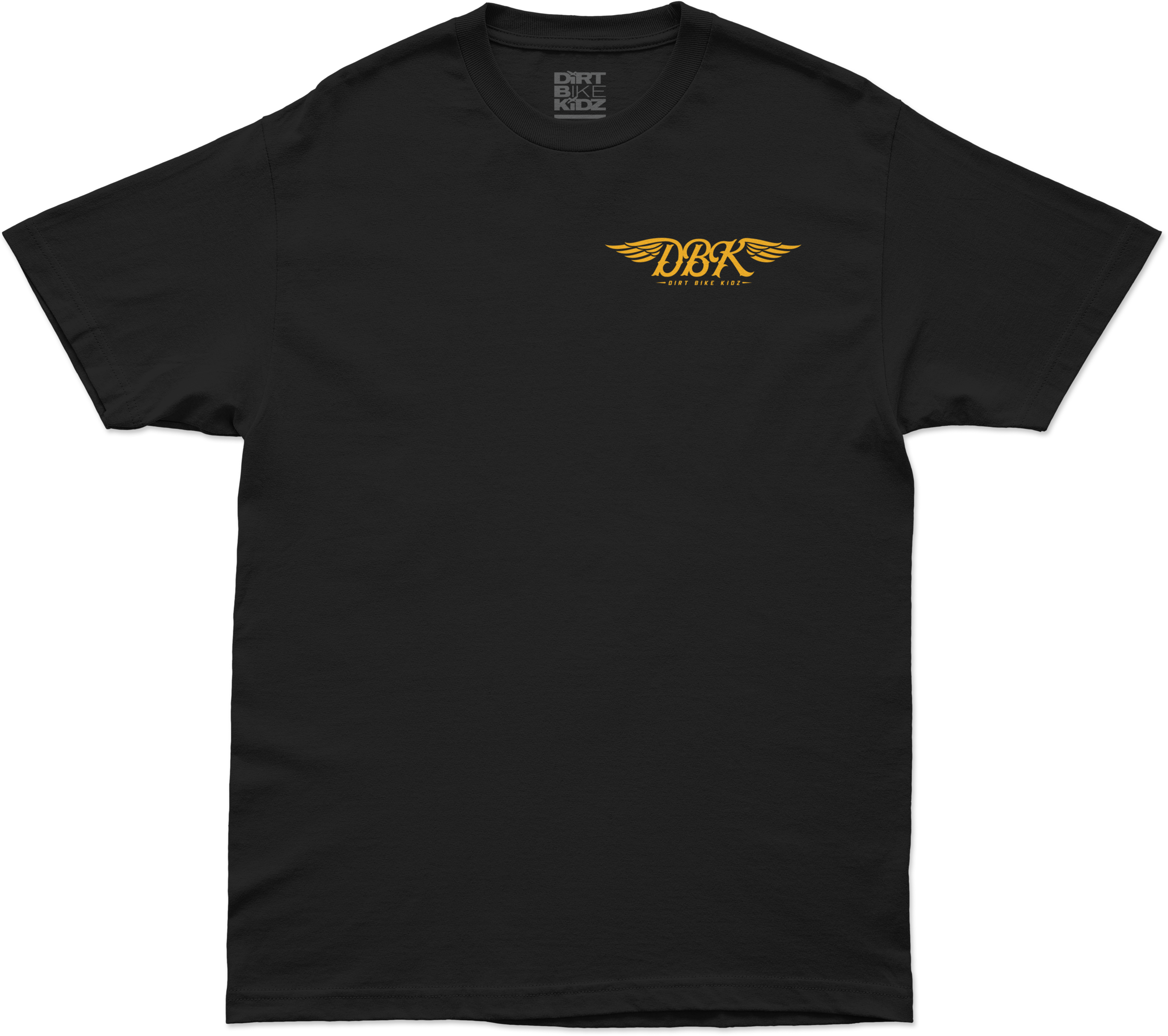 DBK Goldwings Tee Black 2x