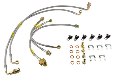 Goodridge 00-06 Tahoe / 00-07 Suburban / 00-05 Escalade All w/o Stablia Track Brake Lines - Brakes Rotors & Pads