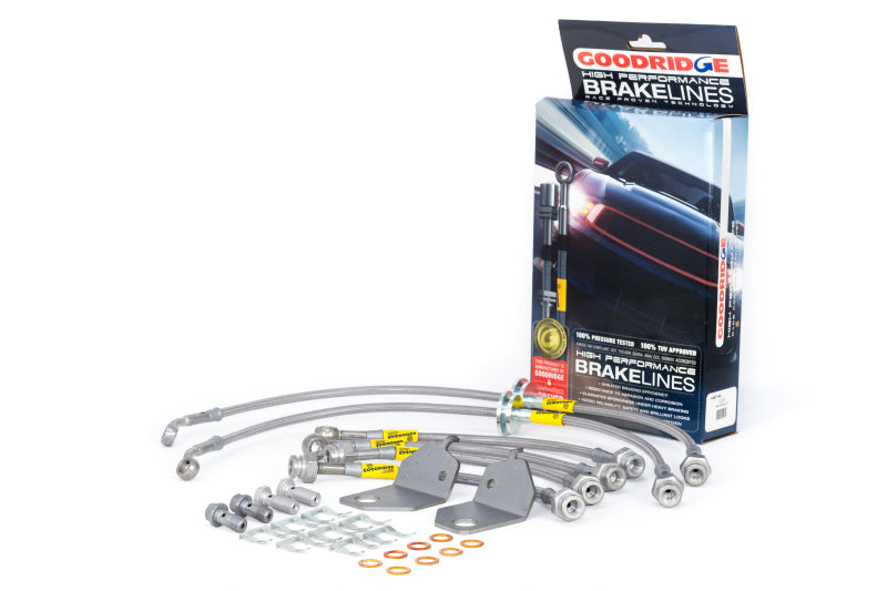 Goodridge 04 Pontiac GTO Brake Lines - Brakes Rotors & Pads