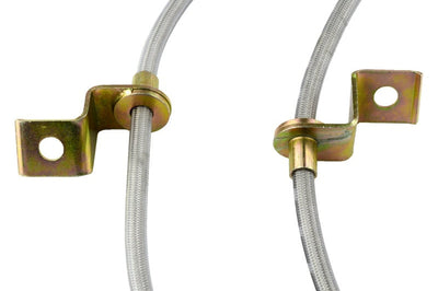 Goodridge 05-12 Ford Mustang w/ ABS Brake Lines - Brakes Rotors & Pads