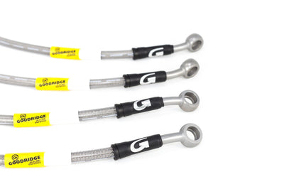 Goodridge 05 Corvette C6 Brake Lines - Brakes Rotors & Pads