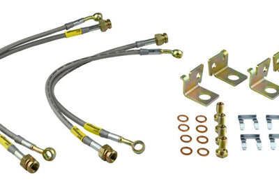 Goodridge 05 Corvette C6 Brake Lines - Brakes Rotors & Pads