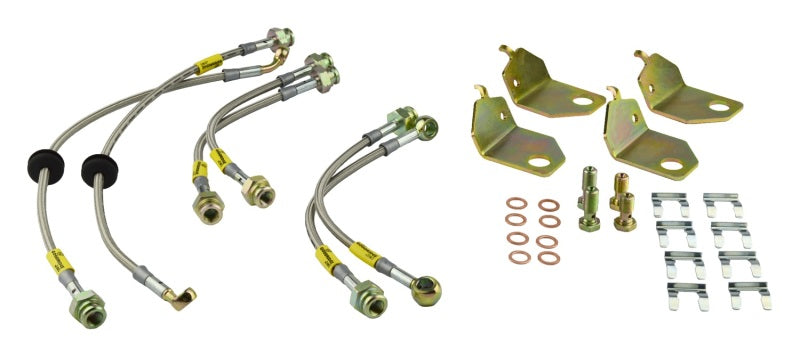 Goodridge 05 + Pontiac GTO Brake Lines - Brakes Rotors & Pads