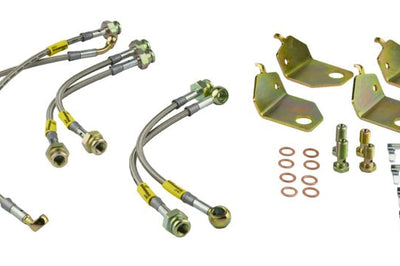 Goodridge 05 + Pontiac GTO Brake Lines - Brakes Rotors & Pads