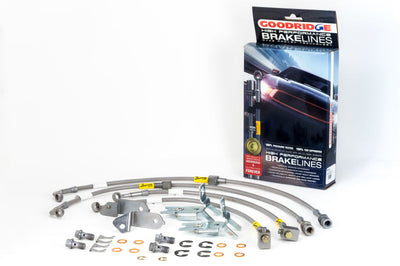 Goodridge 08-11 Dodge Challenger / 06-11 Charger / 05-08 Magnum SE Brake Lines - Brakes Rotors & Pads