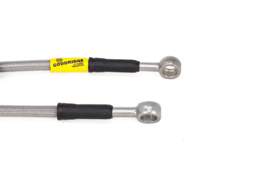 Goodridge 16-17 Mazda Miata MX-5 (w/o Factory Brembo Calipers) SS Brake Lines - Brakes Rotors & Pads