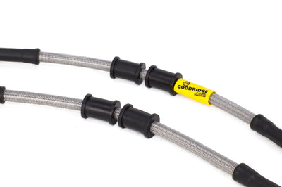 Goodridge 16-17 Mazda Miata MX-5 (w/o Factory Brembo Calipers) SS Brake Lines - Brakes Rotors & Pads