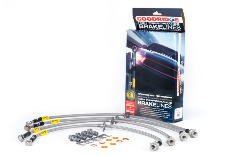Goodridge 2015 Chevrolet Camaro Z-28 SS Brake Lines (Only Fits Z-28) - Brakes Rotors & Pads